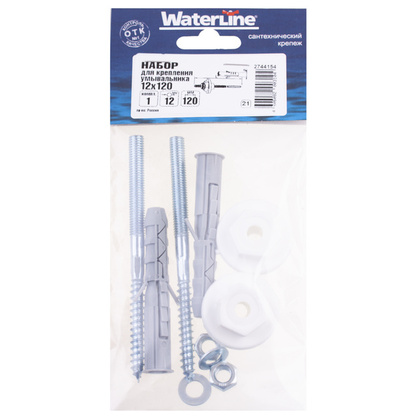 Набор для крепления умывальника 12x120 1 шт