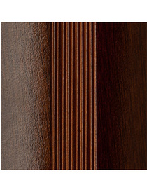 Порог алюм. п/кругл 38мм/0,9м венге, DOMOLETTI