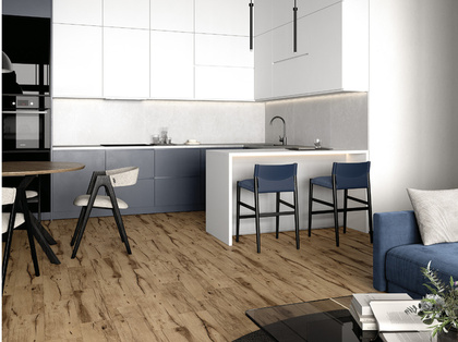 Плитка Oakland керамогр коричн рельеф 185х598x7,5 (17080), ОООФКЗ