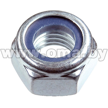 Гайка самоконтрящаяся М12 оцинк. DIN 985