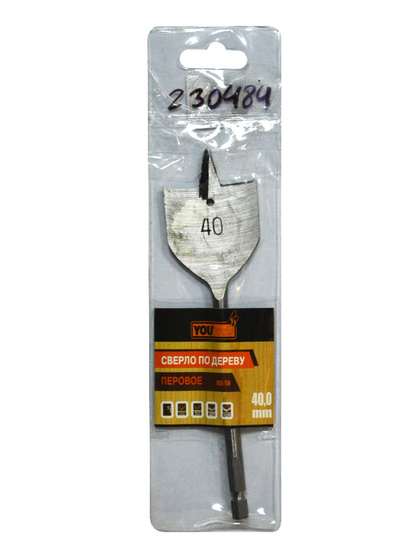 Сверло по дереву 	Yourtools	 40мм