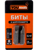 Бита SL6х 25 мм (к-т 2шт) YOURTOOLS
