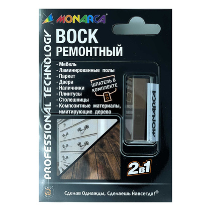 Воск ремонтный 2в1 MONARCA М11-1/М11-2. Дуб Романский/Темный Вяз