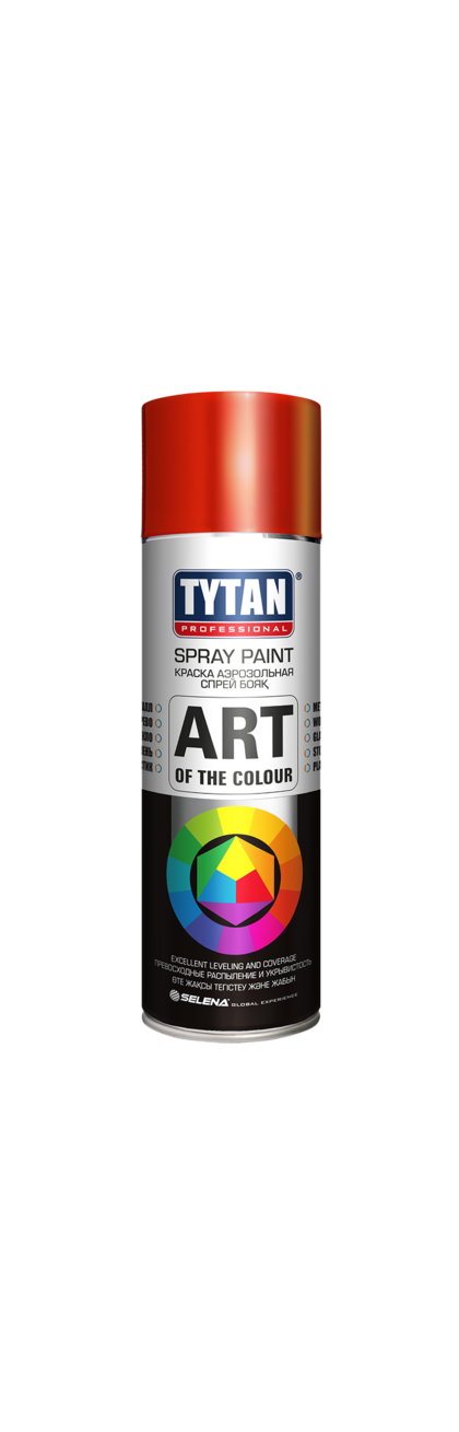 Краска аэрозольная TYTAN Professional RAL 3020 красная 400мл