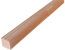 Брус строганый сращенный 40х40х1000 мм, Экстра, хвоя