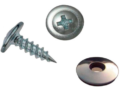 Набор для теплицы (деревянный каркас) шуруп 50 шт + шайба 50 шт