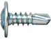 Шуруп по металлу 4,2х16 мм, пресс-шайба, сверло, оцинкованный, 500 шт