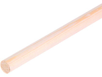 Погонаж круглый сращ. 28х28х2200мм, сорт Экстра, хвоя