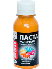 Колеровочная паста Dali охра 0,1 кг