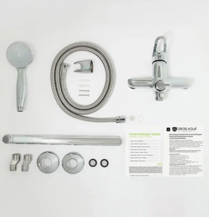 Смеситель для ванны из вст.див GROSS AQUA 7244268C-35L(F) Delta