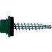 Шуруп кровельный 5,5х19 мм, RAL 6005 зеленый мох, 200 штук