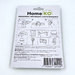 Подложка мебельная самокл. E1Y30-1 D30 мм, цвет белый (18 шт) HomeKO