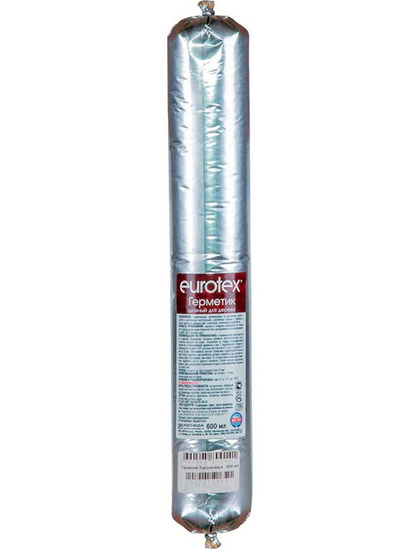 Герметик шовный EUROTEX для дерева 0,6 л Орех