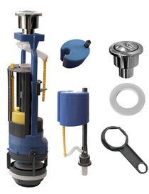 Арматура для бачков Della DI артикул СБ2-НпрРФ-ХХ-ККрпс DUAL CHOICE