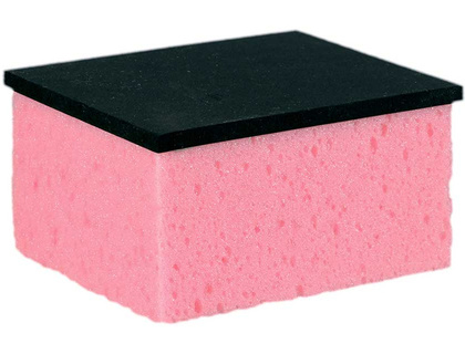 Губка для плитки с резинкой (фуговка, мойка, швы) 140х110мм Inter-s 070 136