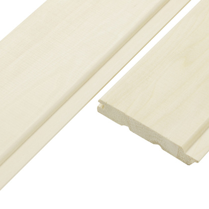 Обшивка (вагонка) 16х90(96)х1200мм, сорт АА, осина, в уп-ке 10 шт.