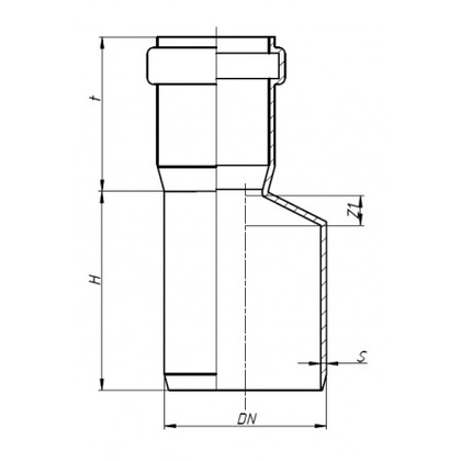 Редукция HTR ф110ммх50мм OSTENDORF (115720)