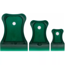 Набор шпателей 40/60/80мм КУРС РОС 3шт, цветные