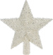 Верхушка ёлочная White star 20см, полипропилен, арт. AWR400930