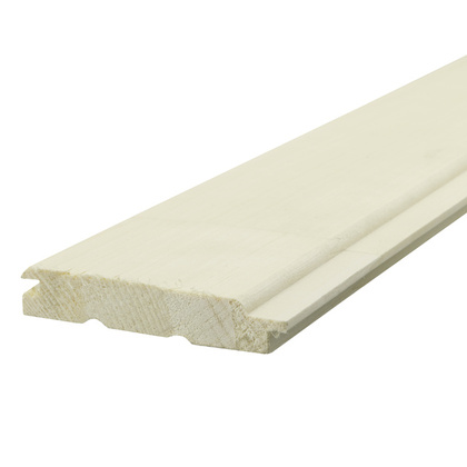 Обшивка (вагонка) 16х90(96)х1200мм, сорт АА, осина, в уп-ке 10 шт.