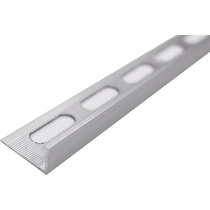 Угол д/плитки алюмин. 11мм наруж. РП-АКП-03-12 серебро мат 2,7м, DOMOLETTI