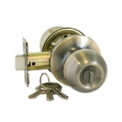 Защелка м/к 607 ET AB бронза (ключ/фиксатор) СТАНДАРТ