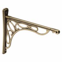 Кронштейн для полок большой Lemax prof MF-130 OAB, оксидированная бронза