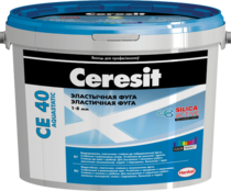Фуга Ceresit CЕ-40 aquastatic 07 серая, 2 кг