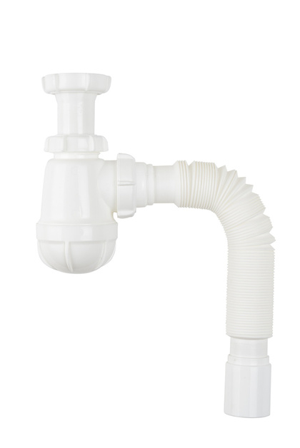 Сифон для умыв. 1 1/2х40 с удлин. горл. с мет.реш. с г.т. 40х40/50 арт.S0515-35-MR