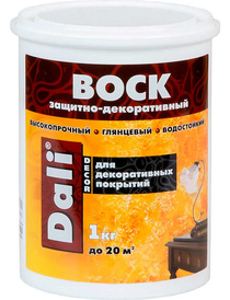 Защитно-декоративный состав DALI Decor Воск (1кг)