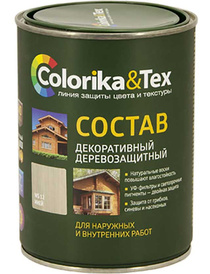 Защитно-декоративный состав Colorika & Tex 800мл (иней)