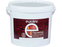 Герметик шовный для дерева 6 кг Орех Eurotex