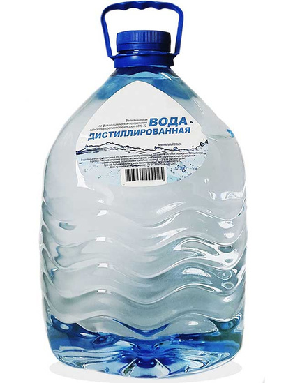 Вода дистиллированная 5л