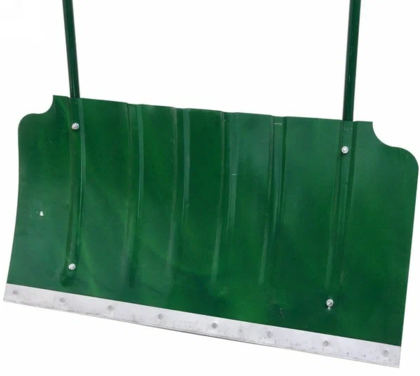 Движок стальной S-0,8 п/о (6 ребер жесткости) c планкой, 750х330х0,8 мм