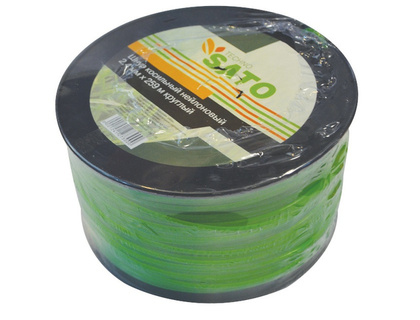 Леска для триммера SATO TECHNO 3LB круглый 2,4мм 259м