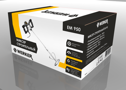 Миксер строительный Werker EM 950