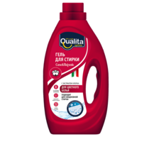 Гель для стирки QUALITA для ЦВЕТНОГО белья флакон 1000мл