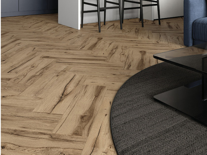 Плитка Oakland керамогр коричн рельеф 185х598x7,5 (17080), ОООФКЗ