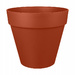 Горшок для цветов IDILAND Tarragon 10 л, диаметр 280 мм со вставкой терракотовый 221610632/01