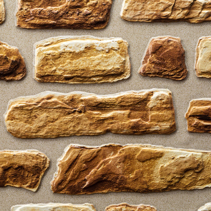 Панель ПВХ самоклеящаяся Grace кирпич Мергель глинистый 473х475 мм