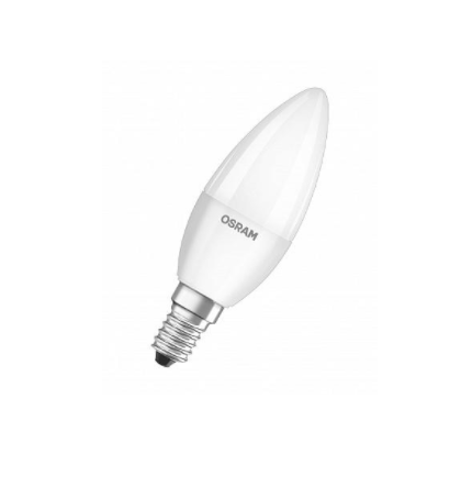 Лампа светодиодная В75 10Вт Е14 6500К 4058075579262 LED Value OSRAM