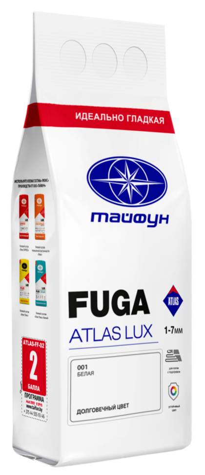 Фуга Тайфун ATLAS Люкс 036 темно-серый,2 кг