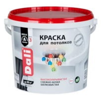 Краска для потолков DALI белая 5 л Рогнеда
