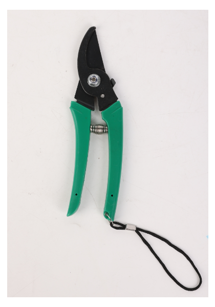 Секатор 18х5cm сталь, ручки РР LS9929C