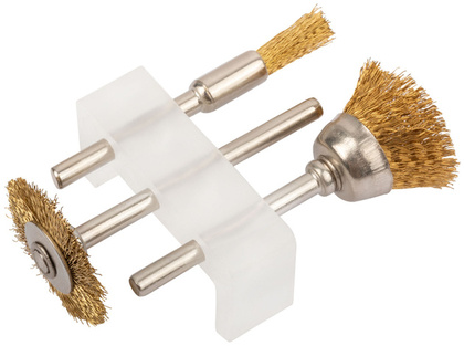 Корщетки латунированные наб.3шт. FIT