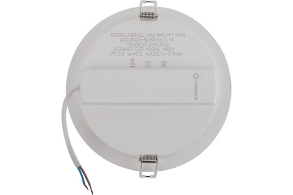 Светильник светодиодный (круг) LEDVANCE ECOCLASS DL 13Вт 4000К IP44
