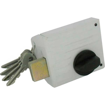 Замок накладной Зенит ЗН 1-2.1 белый