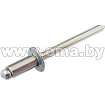 Заклепка плоск. 3,2х 8,0 нерж.A2 фас 10 шт