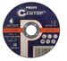 Круг армированный отрезной 125х1,0x22мм (мет.+нерж) Cutop Profi