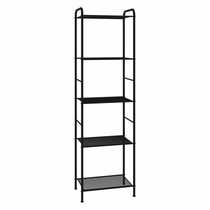 Стеллаж Валенсия 15 (VALENCIA 15 Shelf rack) (Черный)
